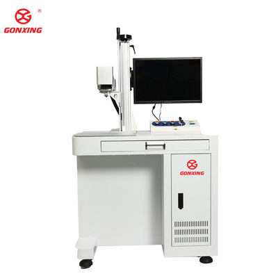 Mode d'opération de gravure de haute précision Mini bureau portable à impulsion MOPA Machine de marquage au laser à fibre 20w 30w 60w 100w