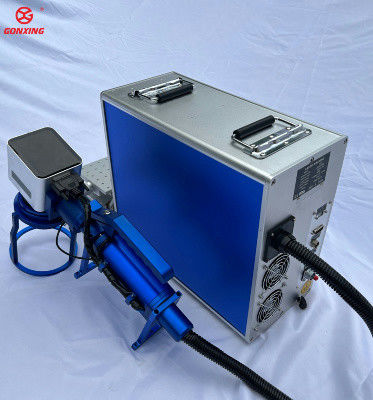 Machine d'impression laser portable de type split de 20W 30W 50W 100W avec une longue durée de vie et une largeur de ligne minimale de 0,015 mm