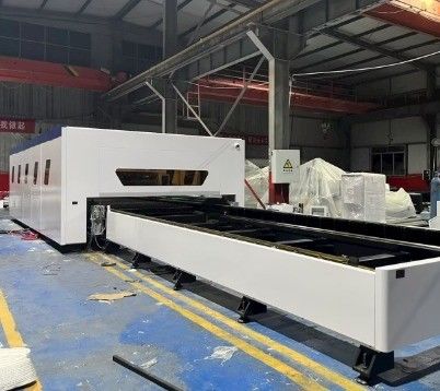 Machine de découpe laser à fibres métalliques 3-6KW/8KW/12000W/20000W certifiée CE avec et Fuji/Delta/INOVANCE/Yasukawa Servo Motor