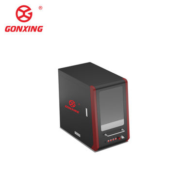 Machine de marquage laser à fibre rotative à autofocus 20w 30w pour bijoux Armoire fermée Matériau applicable Métal et non métal