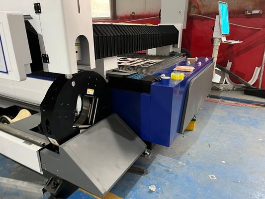 HIWIN Guiderail 1500w/2000w/3000w CNC Oui Mode de fonctionnement Découpeuse de plaques et de tubes à ondes continues par source laser MAX/RAYCUS