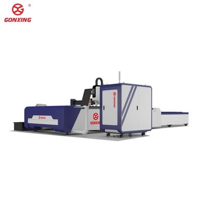 Système de refroidissement de configuration à 5 axes Hanli refroidisseur d'eau Machine de découpe laser à fibre de tôle et de tube