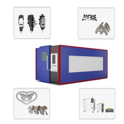 1530 GXLASER Machine de découpe de tôle et de coupe laser à double fibre de 1500w avec disjoncteur Schneider Electric-France