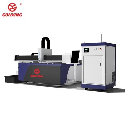 Machine à découper les feuilles et les tubes en acier inoxydable et en acier au carbone à refroidissement par eau Modèle 3015 CNC Machine à découper les fibres au laser avec épaisseur de coupe de 20 mm GX-HT