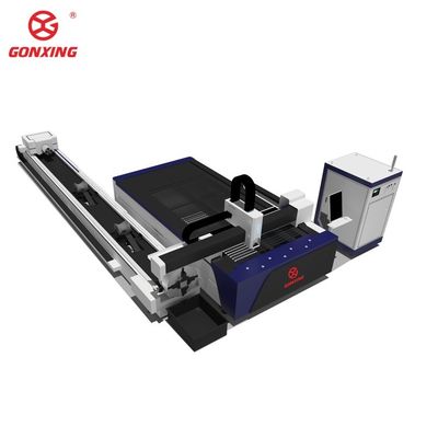 Machine à découper les feuilles et les tubes en acier inoxydable et en acier au carbone à refroidissement par eau Modèle 3015 CNC Machine à découper les fibres au laser avec épaisseur de coupe de 20 mm GX-HT