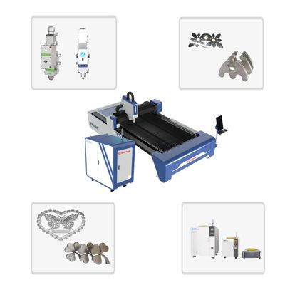 1000w 1500w 2000w 3kw CNC machine de découpe laser à fibre pour le carbone fer aluminium métal acier inoxydable système de contrôle Cypcut