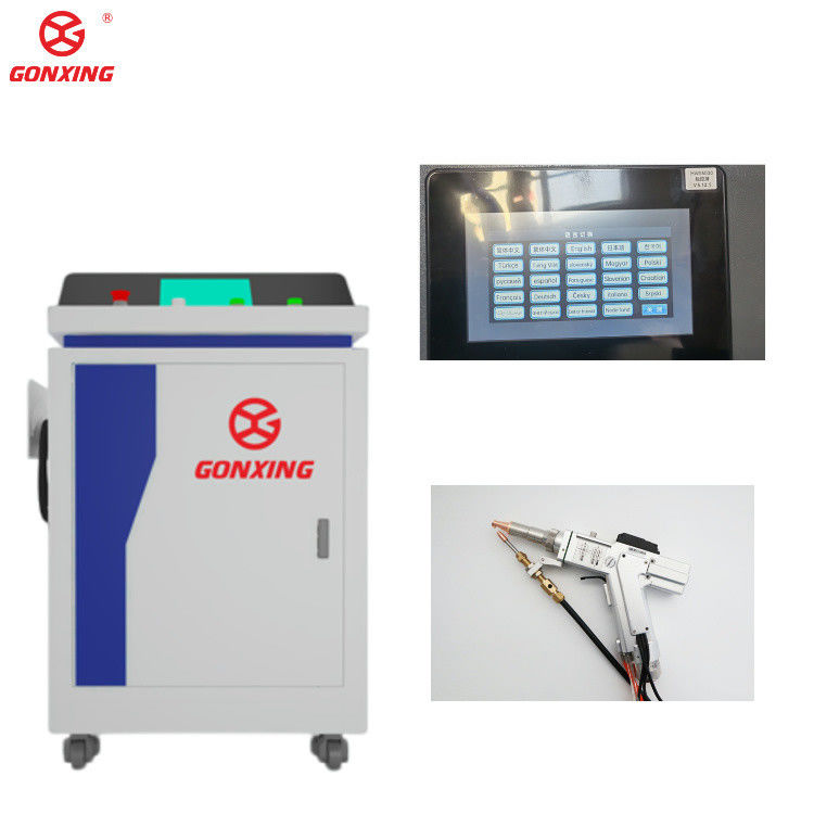 Maison 2000w 3000w Pulse Machine de nettoyage au laser à fibre pour le nettoyage de surface de rouille sur les surfaces métalliques par le système de contrôle Au3tech