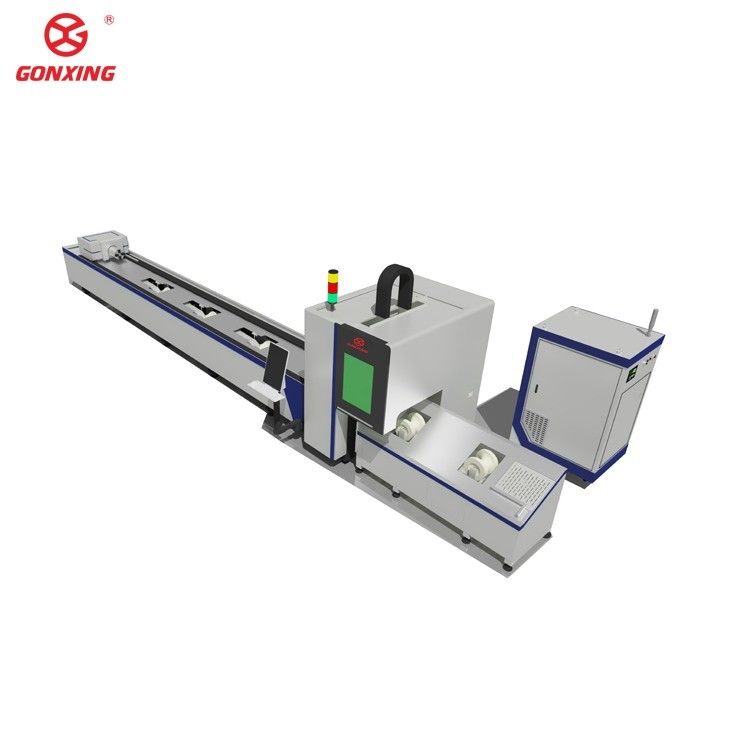 GONXING 3d Auto Focus Tube Tube Coupe laser métallique en acier Machine CNC avec YYC-Taiwan Rack de coupe d'engrenage épaisseur de 20 mm